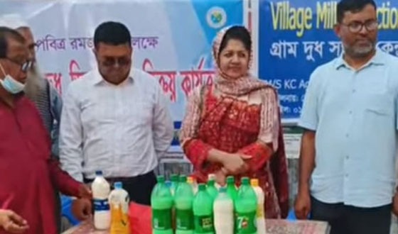 প্রচারনা ছাড়াই শুধু দুধ বিক্রি করছে প্রাণী সম্পদ অফিস