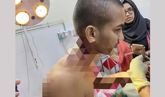 কালিগঞ্জে কিশোরকে জবাই ও কুপিয়ে হত্যার চেষ্টা