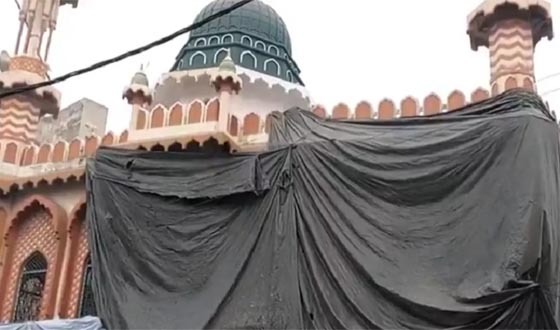 ভারতে হোলি উৎসবের আগে মসজিদ ঢেকে ফেলার সিদ্ধান্ত!