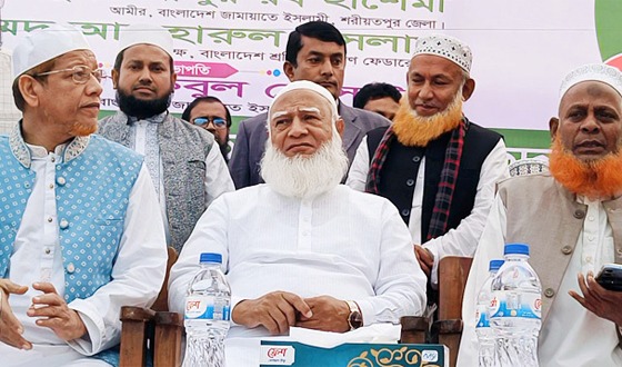 আছিয়ার বাড়িতে জামায়াত আমির, দিলেন যে আশ্বাস