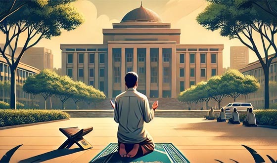 ভারতে বিশ্ববিদ্যালয়ের খোলা জায়গায় নামাজ আদায় করায় শিক্ষার্থী গ্রেপ্তার