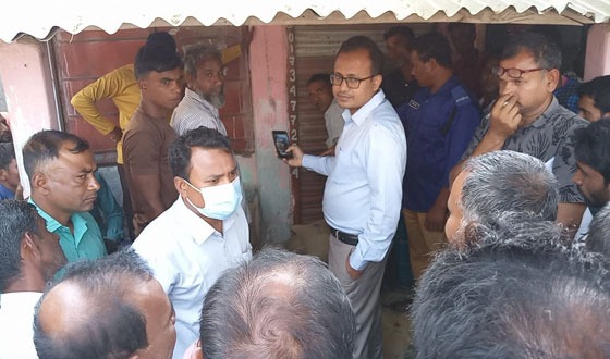 হরিপুরে ভিজিএফ'র চাল বিতরণ