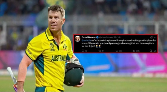 এয়ার ইন্ডিয়ার কড়া সমালোচনায় ওয়ার্নার