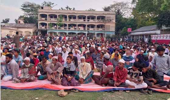 গফরগাঁওয়ে বিএনপির উদ্যোগে ৭ হাজার মানুষের গণইফতার