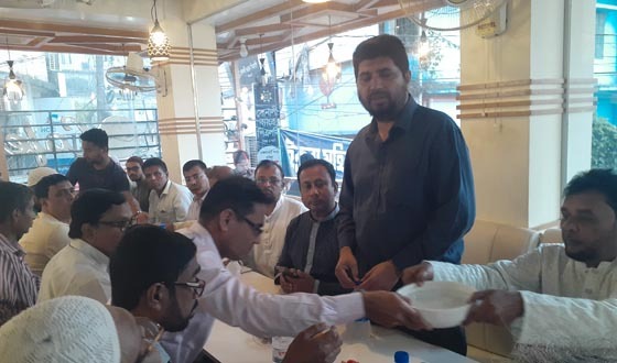 নাঙ্গলকোটে মাধ্যমিক বিদ্যালয় প্রতিষ্ঠান প্রধান পরিষদ আয়োজনে ইফতার মাহফিল