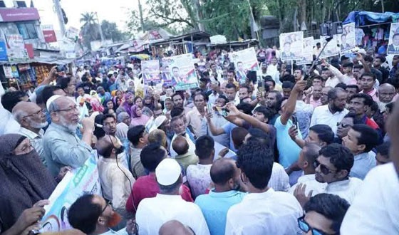 ডিমলায় সাবেক এমপি তুহিনের মুক্তির দাবীতে বিক্ষোভ সমাবেশ