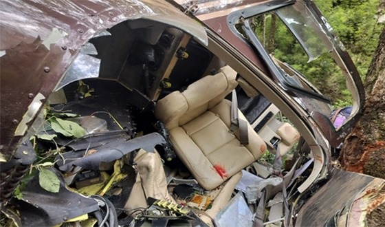 হেলিকপ্টার বিধ্বস্ত হয়ে ভারতে নিহত ৬