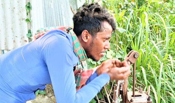 টাঙ্গাইলে তীব্র তাপদাহে জনজীবন বিপর্যস্ত