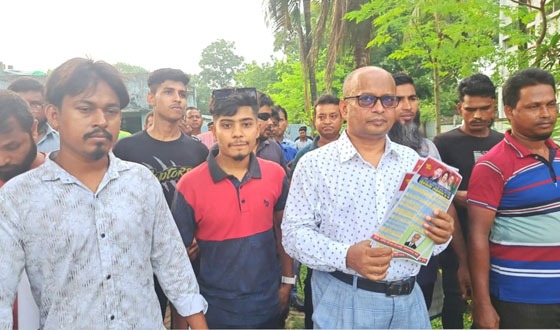 রাজবাড়ী ২ আসনে বিএনপির প্রার্থী হওয়ার ঘোষণা ব্যারিস্টার মানিকের