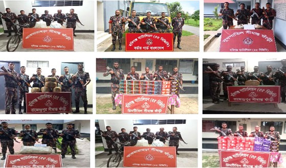 হবিগঞ্জে প্রায় ৩ কোটি টাকার মদ ও চোরাই পন্য আটক