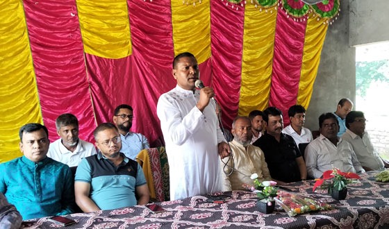 নওয়াপাড়া মাধ্যমিক বিদ্যালয়ের নবগঠিত এডহক কমিটির সভা