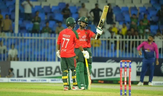 লম্বা হল বাংলাদেশ-আমিরাত সিরিজ