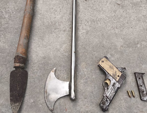 ভেড়ামারায় পরিত্যাক্ত অবস্থায় আগ্নেয়াস্ত্র, গুলি, দেশীয় অস্ত্র উদ্ধার