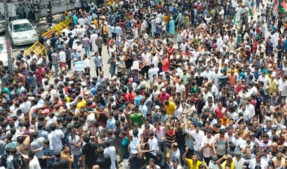 আল্টেমেটাম না মানায় আজও রাজধানীতে উত্তাল ইশরাক সমর্থকদের