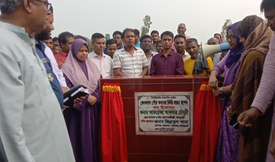 ক্ষেতলাল পৌরসভার নতুন ভবনের ভিত্তিপ্রস্তর স্থাপন