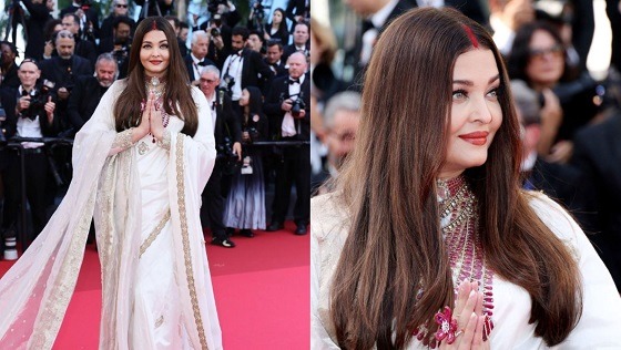 লাল গালিচায় ভিন্নরূপে ঐশ্বরিয়া