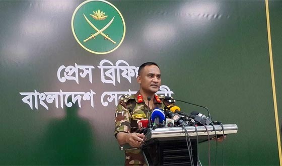 জাতীয় নিরাপত্তা বিঘ্নিত হয় এমন কোনো কার্যক্রমে সম্পৃক্ত হবে না সেনাবাহিনী