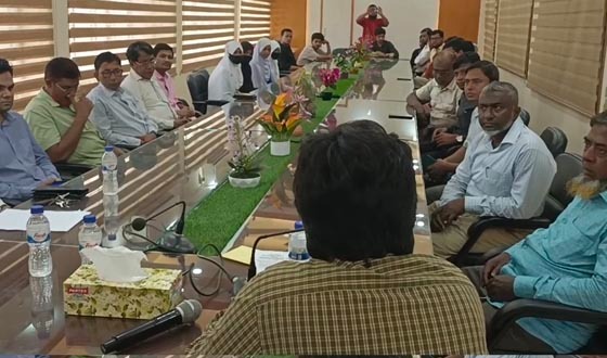 সেনবাগে ভূমি মেলার সমাপনী উপলক্ষে অবহিতকরণ সভা