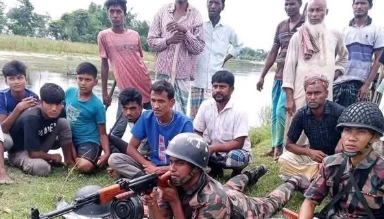 লালমনিরহাট সীমান্ত দিয়ে ৫৫ ভারতীয়কে বাংলাদেশে পুশইনের চেষ্টা