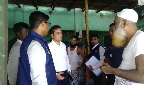 তারাগঞ্জে ভ্রাম্যমান আদালতের অভিযান, ৩৮ হাজার টাকা জরিমানা