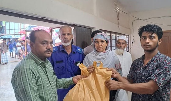 ঈদ-উল-আযহা- উপলক্ষ্যে ভিজিএফ চাউল বিতরণ