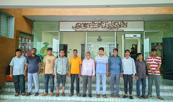 আন্ত জেলা অজ্ঞান পার্টির ১১ সদস্যকে রংপুর থেকে গ্রেফতার