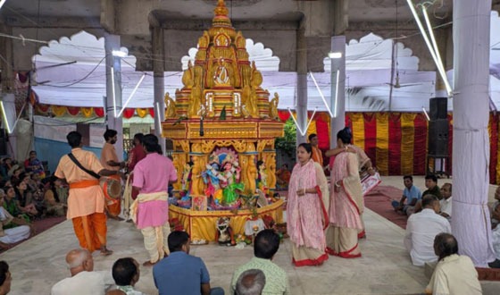 টাঙ্গাইল লোকনাথ ব্রহ্মচারী আশ্রমে কীর্তন শুরু