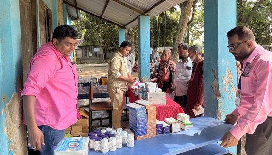 নড়াইলে ভিক্টোরিয়া স্পেশালাইজড হাসপাতালের ফ্রি মেডিকেল ক্যাম্প