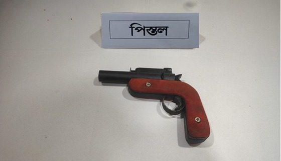 মেহেরপুরে যৌথ বাহিনীর অভিযানে অস্ত্র উদ্ধার