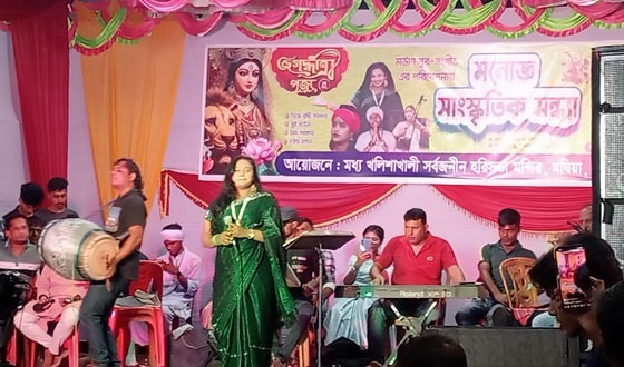 কচুয়ায় জগদ্ধাত্রী পূজা উপলক্ষে ধর্মীয় আলোচনা ও সাংস্কৃতিক অনুষ্ঠান