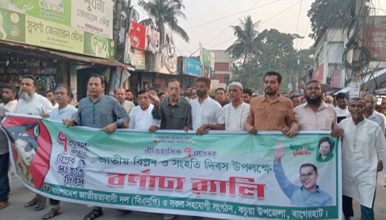 কচুয়ায় নানা আয়োজনে বিপ্লব ও সংহতি দিবস পালিত