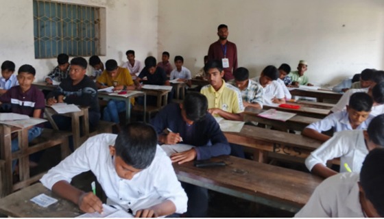 আশাশুনিতে মেধাবৃত্তি পরীক্ষা অনুষ্ঠিত