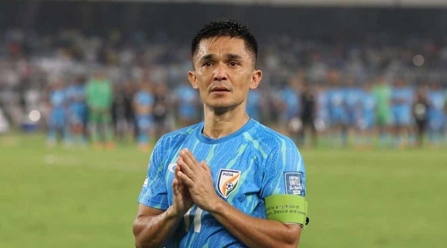 বাংলাদেশের বিপক্ষে খেলছেন না সুনীল ছেত্রী