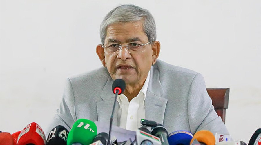 নির্বাচন পিছানো মানে দেশের সর্বনাশ ডেকে আনা: মির্জা ফখরুল