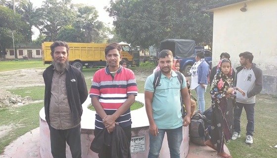 মেহেরপুরের গাংনীর কাজিপুর সীমান্ত দিয়ে ১২ বাংলাদেশীকে হস্তান্তর