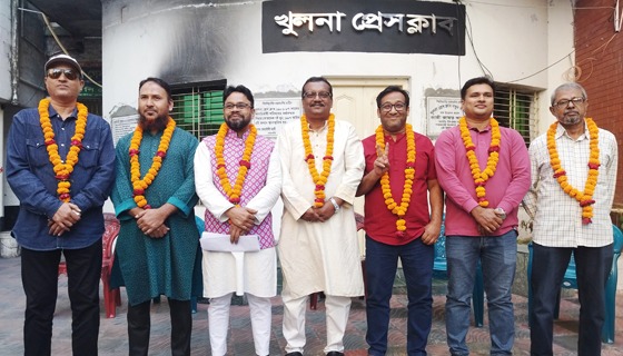 খুলনা মেট্রোপলিটন সাংবাদিক ইউনিয়ন এমইউজে'র দ্বি-বার্ষিক নির্বাচন সম্পন্ন