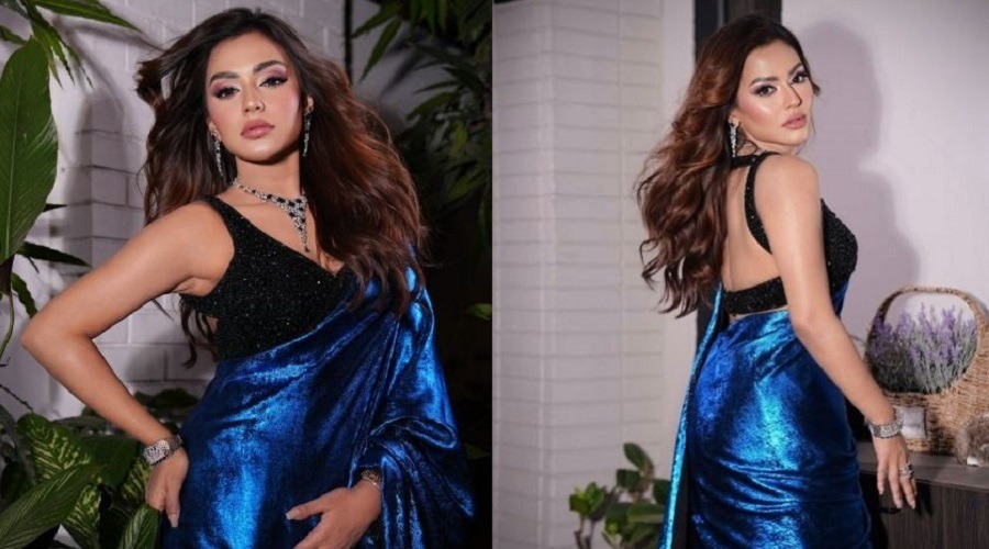 নতুন রূপে চমকে দিলেন নুসরাত ফারিয়া