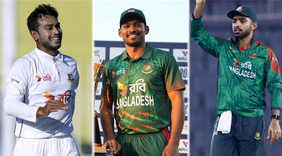 তিন ফরম্যাটে তিন সহ-অধিনায়ক ঘোষণা দিলো বিসিবি
