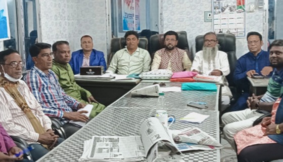 আশাশুনি প্রেস ক্লাবের কার্য নির্বাহী কমিটির সভা