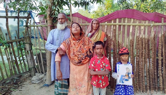 নড়াইলে জমি সংক্রান্ত দ্বন্দ্বে কিশোর ভ্যানচালককে হত্যা, দাবি মায়ের