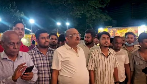 হিন্দু ধর্মাবলম্বিদের দূর্গা পূজা পরিদর্শনে বিএনপির কেন্দ্রিয় নির্বাহী কমিটির সদস্য