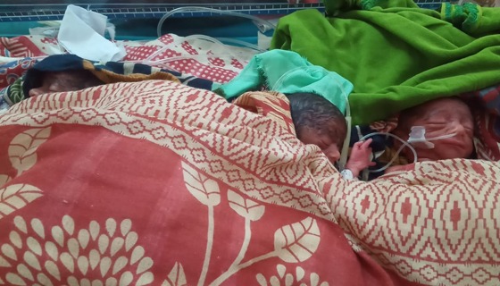 লালপুরে এক গৃহবধূর ৫ সন্তানের জন্ম