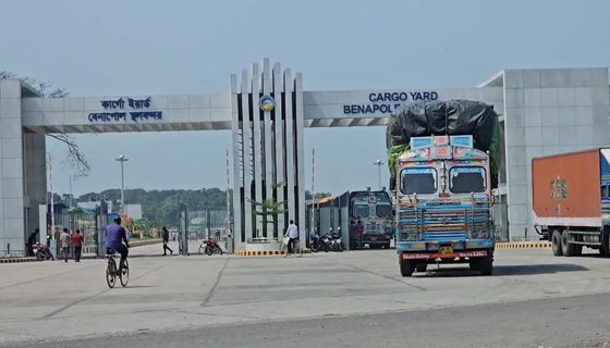 বেনাপোল বন্দরে আমদানি-রপ্তানি শুরু