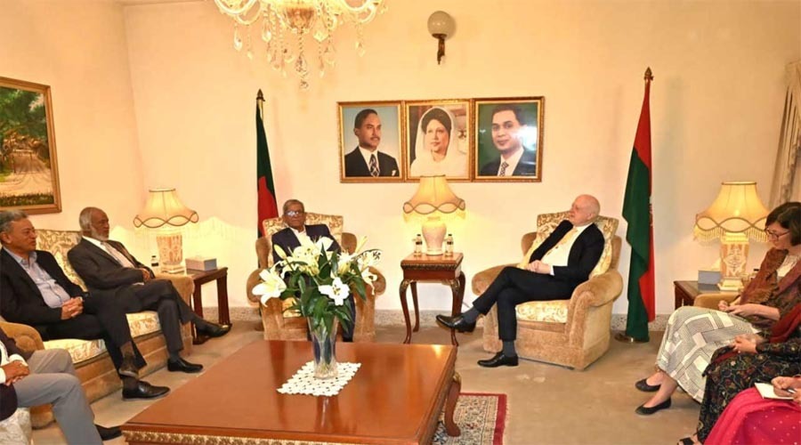 আসন্ন নির্বাচন ও গণতন্ত্র নিয়ে জার্মান রাষ্ট্রদূতের সঙ্গে বিএনপি মহাসচিবের বৈঠক