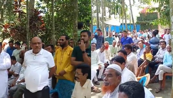 বাজিতপুরে বিএনপি নির্বাহী কমিটির সদস্য ইকবালের কর্মী সভা ও মিছিল