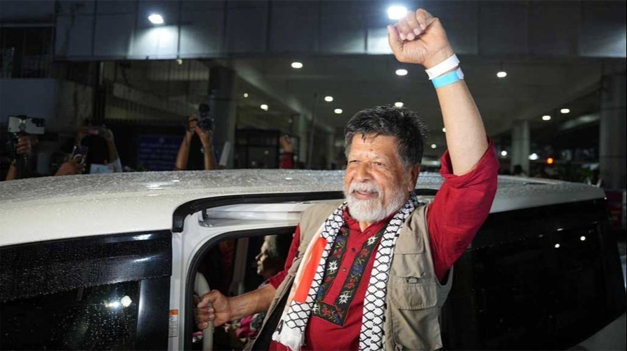 শহিদুল আলম দেশে ফিরে বললেন “গাজা এখনও মুক্ত নয়, আমাদের সংগ্রাম চলবে”