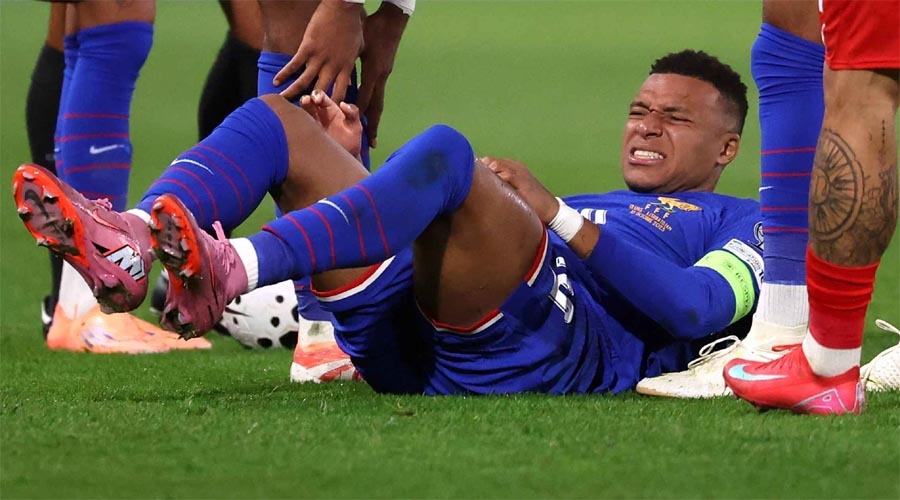 এমবাপের চোটে উদ্বেগ ফ্রান্স ও রিয়াল শিবিরে