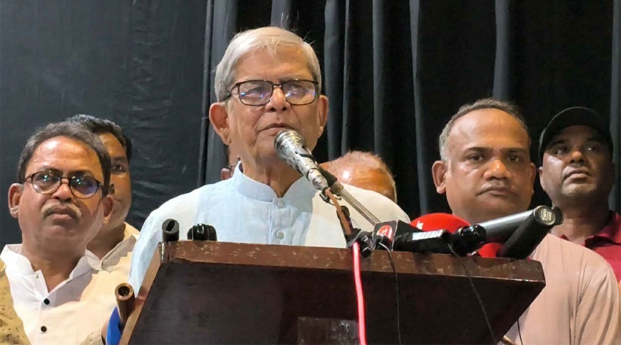 যত দ্রুত নির্বাচন—তত দ্রুত সংকট কাটবে: মির্জা ফখরুল