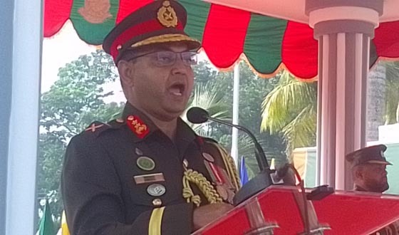 দেশের স্বাধীনতা সার্বভৌমত্ব রক্ষায় নবীন সৈনিকদের প্রস্তুত থাকার নির্দেশ