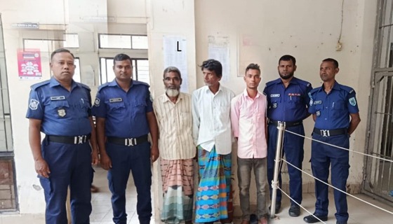 মাদক মামলায় ৩৪ বছরের সাজাপ্রাপ্ত আসামিসহ গ্রেপ্তার ৩